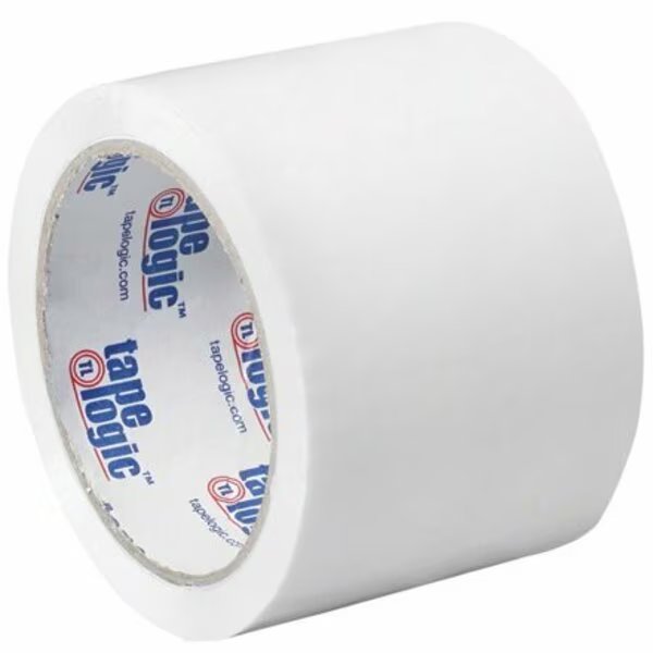 3'' x 55 yds. White Tape Logic Carton Sealing Tape, 24PK, Bsc Preferred, Mfr#: S-2051W