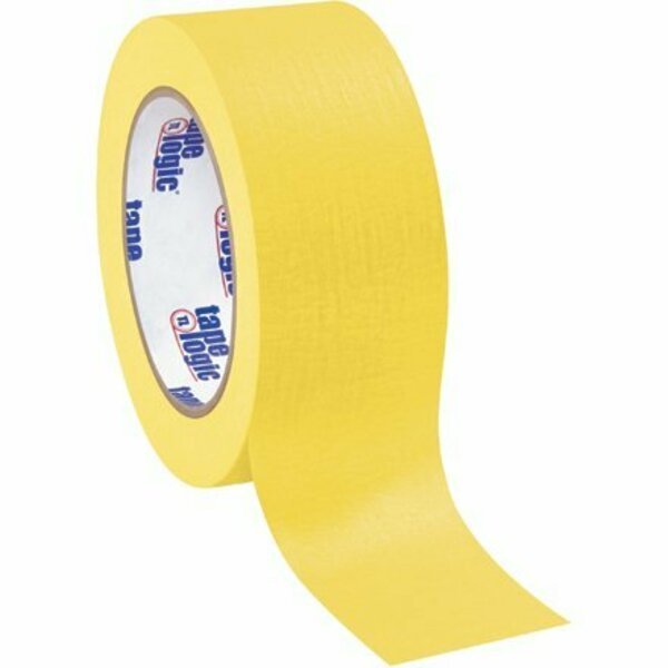 2'' x 60 yds. Yellow Tape Logic Masking Tape, 24PK, Bsc Preferred, Mfr#: S-2491Y