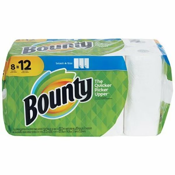 Bounty Select-A-Size Paper Towels, 8PK, Bsc Preferred, Mfr#: S-22546