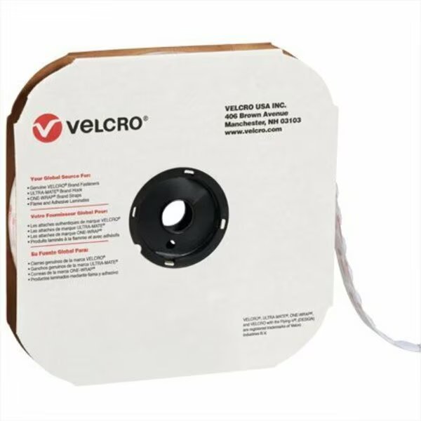 7/8'' - Loop - White VELCRO Brand Tape - Individual Dots, 900PK, Bsc Preferred, Mfr#: S-11701