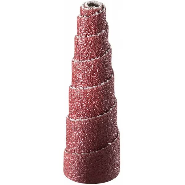 United Abrasives - Sait Full Taper Cartridge Roll 3/8" x 1-1/2" x 1/8" 120 Grit Aluminum Oxide, United Abrasives/Sait, Mfr#: 38308