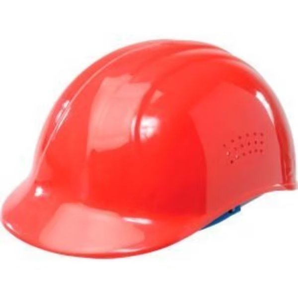 ERB„¢ 19114 Vented 4-Point Suspension Bump Cap, Red, Erb Safety, Mfr#: 19114