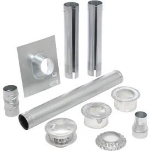 HeatStar 4" Vertical Vent Kit F102848, Enerco Group, Mfr#: F102848