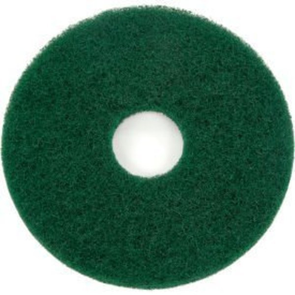 Global Industrial„¢ 13" Scrubbing Pad, Green, 5 Per Case, Americo, Mfr#: 400313