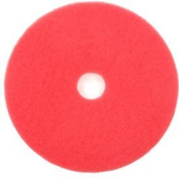 Global Industrial„¢ 22" Buffing Pad, Red, 5 Per Case, Americo, Mfr#: 404422