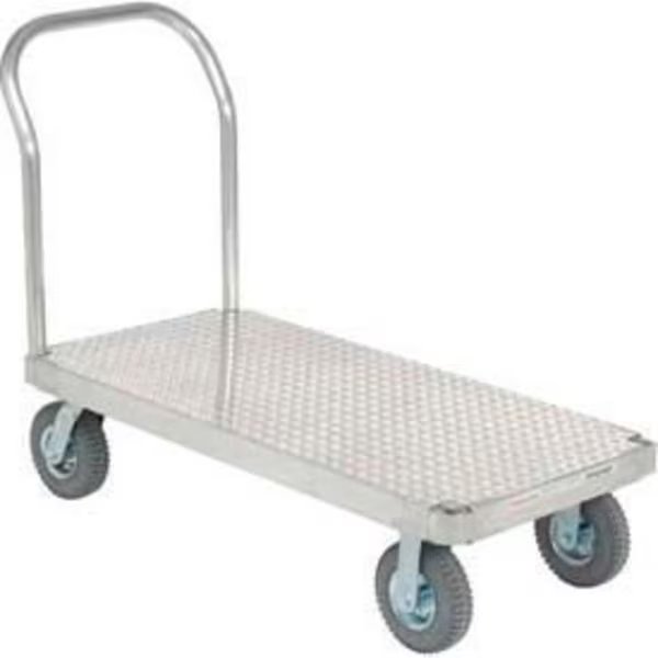 Magliner    Aluminum Platform Truck with Diamond Deck 48 x 24 1200 Lb. Cap., Global Equipment, Mfr#: 585463T