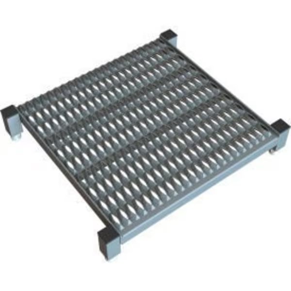 24 X 24 Inch Adjustable Height Steel Work Platform - 5"H To 8"H - WLOS524242, Tri Arc Manufacturing, Mfr#: WLOS524242