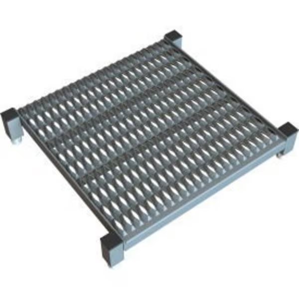 24 X 24 Inch Adjustable Height Steel Work Platform - 9"H To 14"H - WLOS924242, Tri Arc Manufacturing, Mfr#: WLOS924242