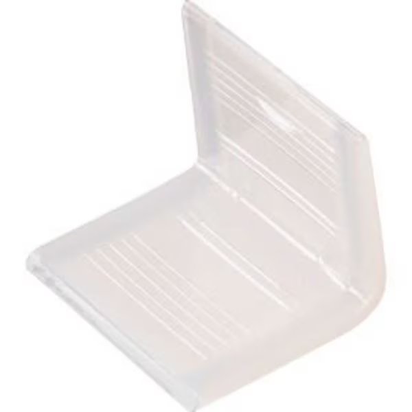 Pac Strapping Plastic Strap Guards, 1"L x 1-1/4"W, White, Pack of 1000, Pac Strapping Products, Mfr#: CP-75A