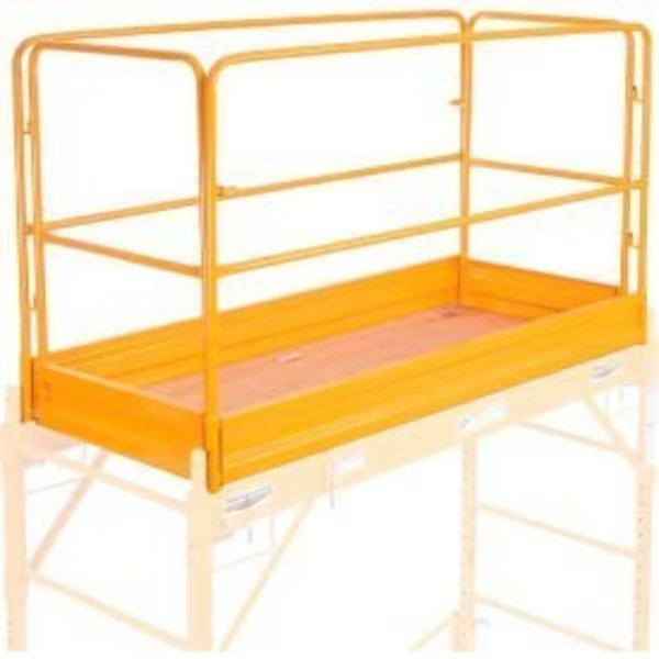 6'L Guardrail Kit With Toeboards, Titan Worldwide Industries, Mfr#: 309104