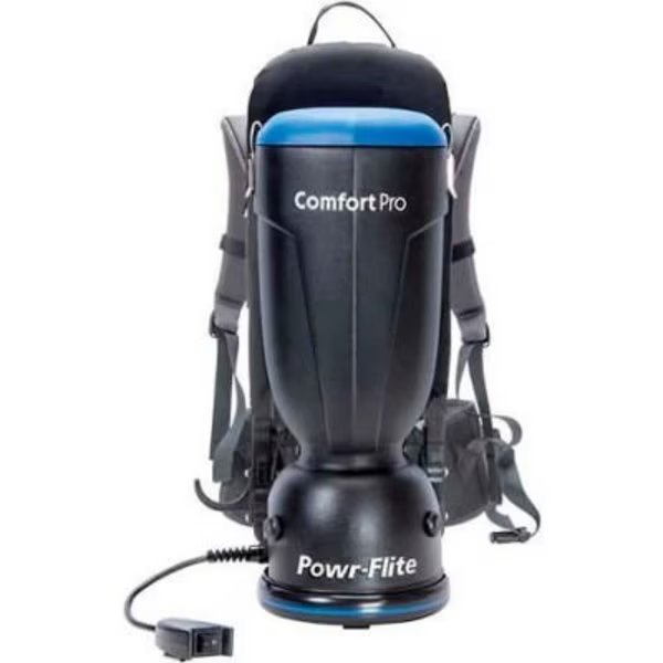 Powr-FliteÂ Standard Comfort Pro Backpack Vacuum, 1-1/2 Gallon Cap., Powr-Flite, Mfr#: BP6S