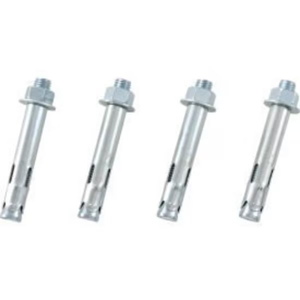 Sleeve Anchor, 3/4" Dia., 4-1/4" L, Steel Zinc Plated, Robinson Tech International New Jersey, Mfr#: 320742