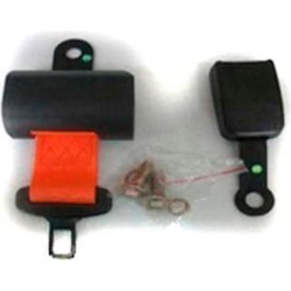 Universal Safety Orange Replacement Forklift Seat Belt 16TA30026E, Big Joe, Mfr#: 16TA30026E-GL