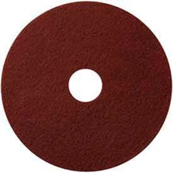 Global Industrial„¢ 18" EcoPrep "EPP" Chemical Free Stripping Pad, Maroon, 10 Per Case, Americo, Mfr#: 420718