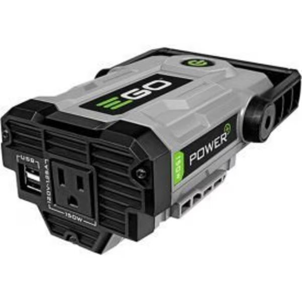 Power Inverter, Pure Sine Wave, 150 W Peak, 150 W Continuous, 1 Outlets, Ego, Mfr#: PAD1500