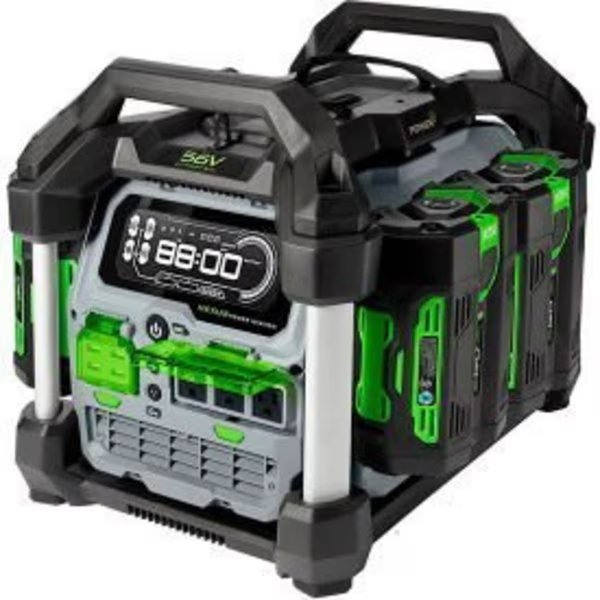 EGO PST3041 Nexus 56V POWER+ 3000W Power Station Kit W/ 4 G3 5.0Ah Batteries, Ego, Mfr#: PST3041