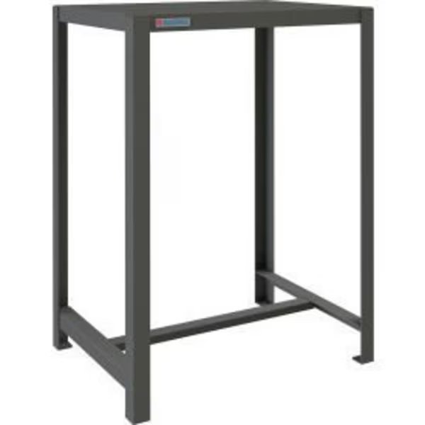 Global Industrial„¢ Standard Machine Table, 14 Gauge Welded Top, 24"W x 18"D x 36"H, Durham Mfg, Mfr#: MT14G182436-2K195-D825