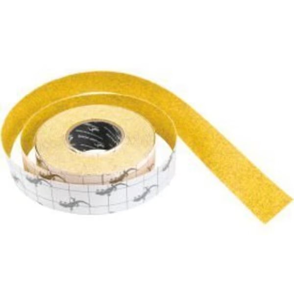 Anti-Slip Traction Stadium Grit Tape Roll, Yellow, 4" x 60', Top Tape And Label, Mfr#: SG6204Y