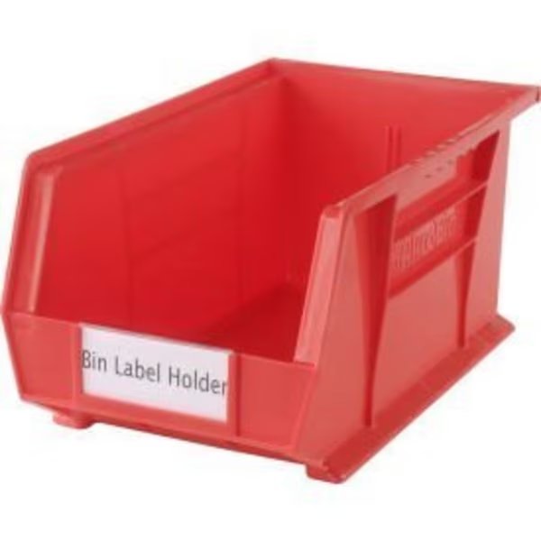Aigner Tri-Dex TR-1754 Slide-In Label Holder 1-3/4" x 4" for Stacking Bins, Price per Pack of 25, Aigner Index, Mfr#: TR-1754