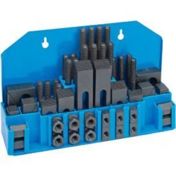 58-Pieces 5/8" Pro-Series Steel Clamping Kit, Abs Import Tools, Mfr#: 39000001