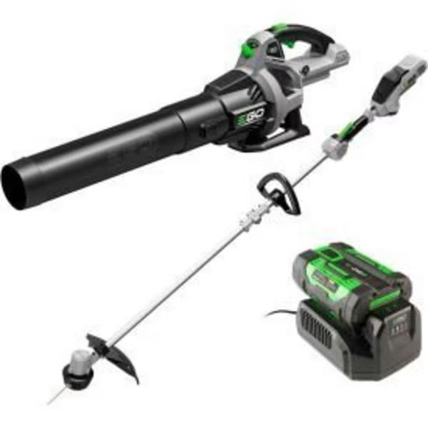 EGO ST1502LB POWER+ 56V 15" String Trimmer & 530CFM Blower Combo Kit W/ 2.5Ah Battery & Charger, Ego, Mfr#: ST1502LB