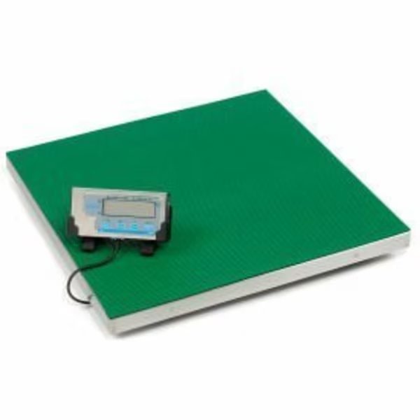 Brecknell PS500 Series Low Profile Digital Floor Scale, 500 lb x 0.2 lb, 22"x22" Platform, Brecknell, Mfr#: 816965001903