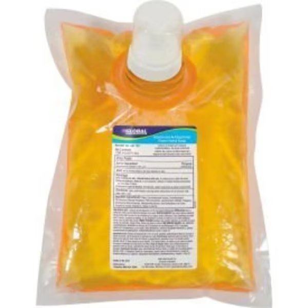 Global Industrial„¢ Advanced Antibacterial Foam Hand Soap 1200ml Refill - 6 Refills/Case, Kutol Products, Mfr#: 21350GLO