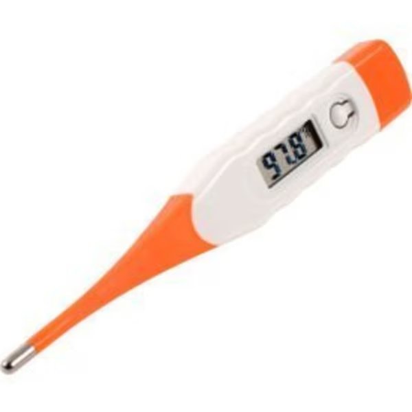 GEC™ Flex-Tip Oral Digital Stick Thermometer, Orange, Cea Group International - Shenzhen, Mfr#: T15
