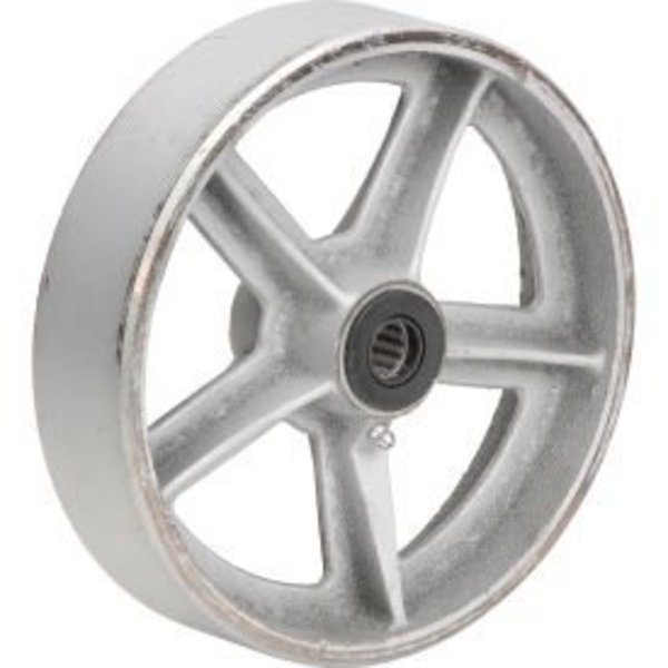 Global Industrial„¢ 8" x 2" Semi-Steel Wheel - Axle Size 3/4", Casters Wheels & Industrial Handling, Mfr#: CW-820-SSRB