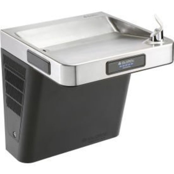 Refrigerated Drinking Fountain, Filtered, Graphite/Stainless Steel, by, Global Equipment, Mfr#: 761217
