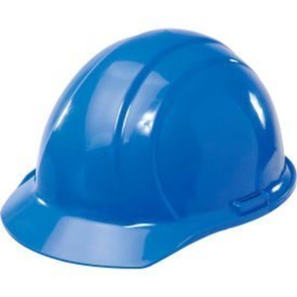 ERB„¢ 19766 Americana Hard Hat, 4-Point Pinlock Suspension, Blue, Erb Safety, Mfr#: 19766
