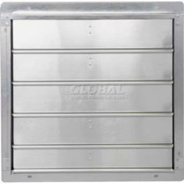 Low Velocity Exhaust Shutter 24" - 502-STD-24, Air Conditioning Products Co, Mfr#: 502-STD-24