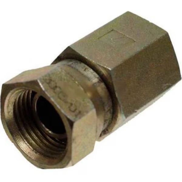Apache Hydraulic Adapter 39004700, 3/8" Female Pipe X 3/8" Female Pipe Swivel, Apache, Mfr#: 39004700