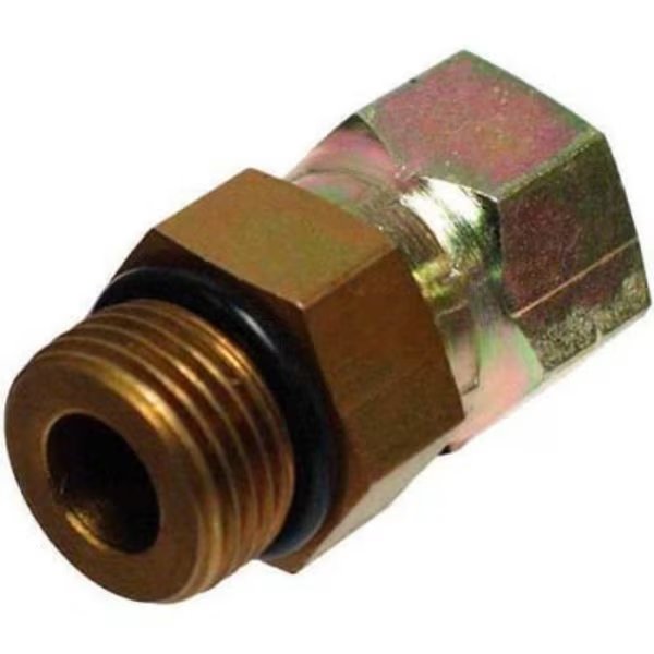 Apache Hydraulic Adapter 39005800, 1/2" Male O-Ring X 1/2" Female Pipe Swivel, Apache, Mfr#: 39005800
