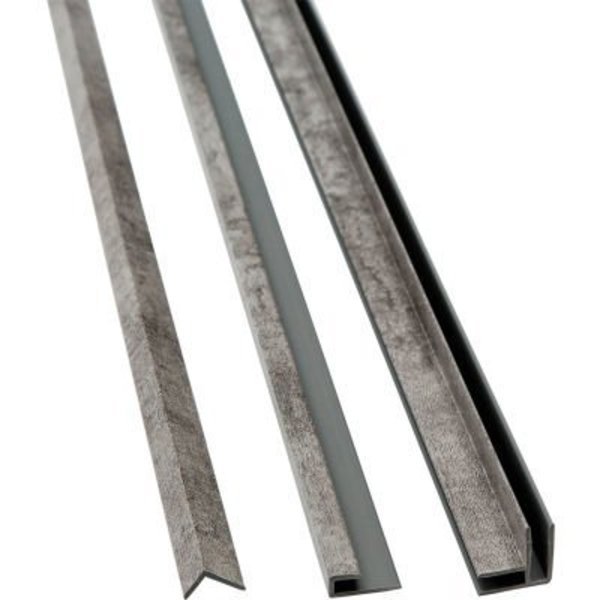 Palisade 94"L Adobe Drift Trim Kit, 6 Pack, Acoustic Ceiling Products, Mfr#: 17309