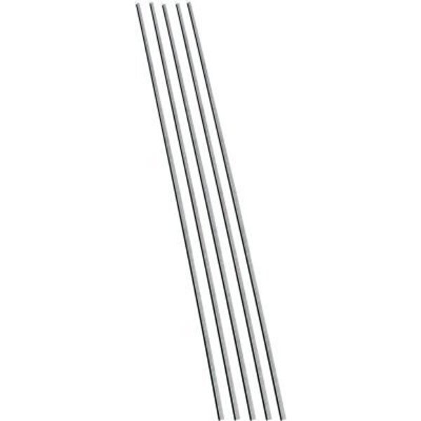 Palisade 94"L Inside Corner Trim in Frost Nickel , 5 Pack, Acoustic Ceiling Products, Mfr#: 18902PK