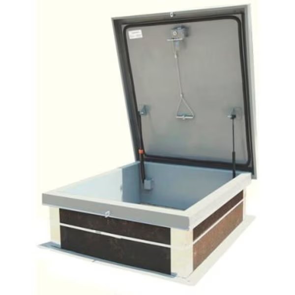 Aluminum Roof Hatch - 24 x 24, Acudor, Mfr#: A3232