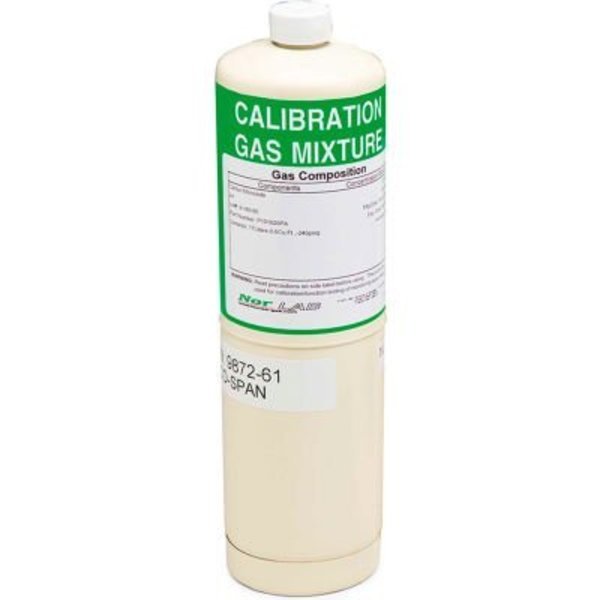 Allegro 9872-61 Calibration Span Gas, 17 Liter bottle, Allegro Industries, Mfr#: 9872-61