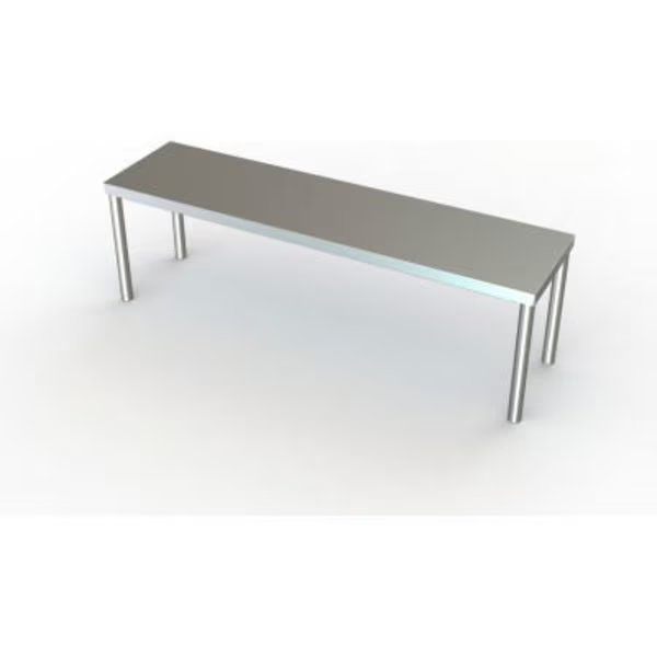 Aero Manufacturing Riser Shelf W/ 430 Stainless Steel, 48"W x 12"D, Aero, Mfr#: 40-1248