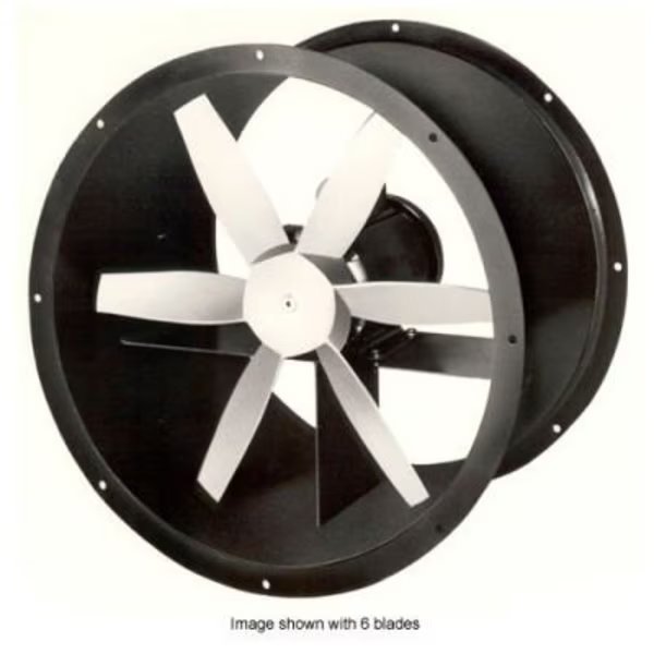 Global Industrial„¢ 24" Totally Enclosed Direct Drive Duct Fan, 1/4 HP, Single Phase, Americraft Mfg, Mfr#: DF24-1/4-1-TEFC