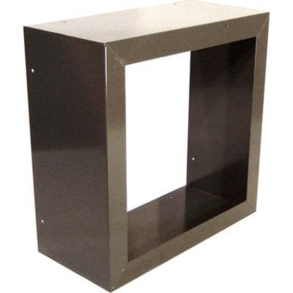 Global Industrial„¢ Fan and Shutter Mounting Box for 12" Exhaust Fans, Americraft Mfg, Mfr#: HDBX-12