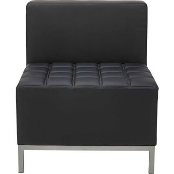 Alera® Armless Sectional Seating - 26-3/8" x 26-3/8" x 30-1/2" - Black - QUB Series, Alera, Mfr#: QB8116