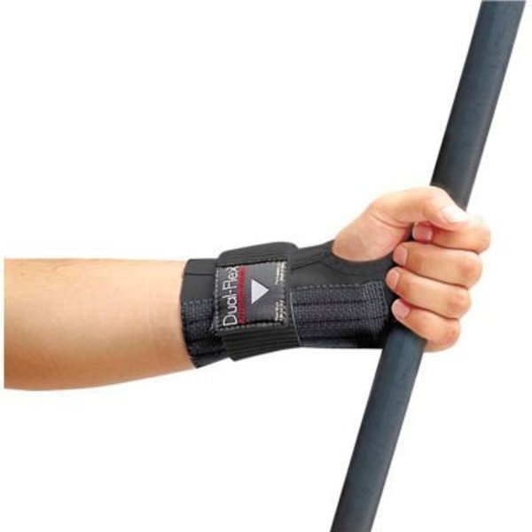 Allegro 7212-03 Dual-Flex Wrist Supports, Black, Large, Allegro Industries, Mfr#: 7212-03
