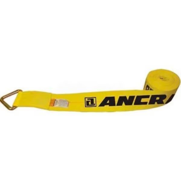 Ancra® 43795-11-30 4" x 30' Winch Strap with 41631-12 Delta Ring, Ancra International, Mfr#: 43795-11-30