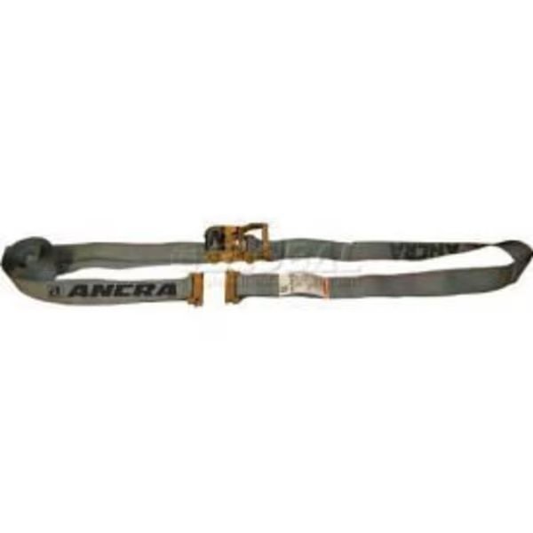 Ancra® 48672-14 Series E & A Ratchet Strap - 16'L - Spring Actuated Fitting, Ancra International, Mfr#: 48672-14