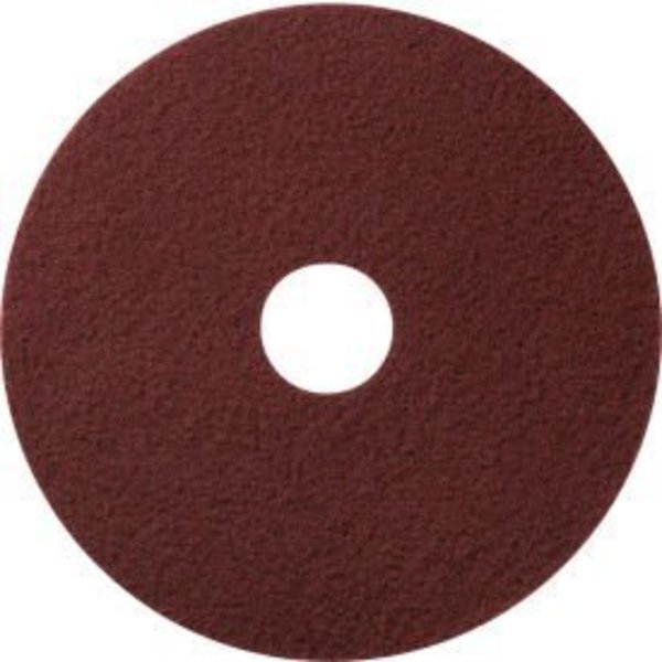 Global Industrial„¢ 20" Stripping Pad, Maroon, 10 Per Case, Americo, Mfr#: 420920
