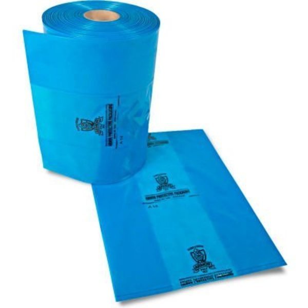 Armor Poly® Gusseted Bags, 58"L x 48"W x 80"H, 4 Mil, Blue, 25/Roll, Armor Protective Packaging, Mfr#: PVCIBAG4MB584880