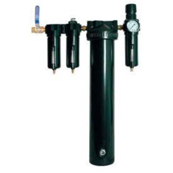 Arrow StageAir 1 Gal. Desiccant Dryer C7612XXL, Zinc & Aluminum Bowl, 1/2" NPT, 250 PSI, Arrow Pneumatics, Mfr#: C7612XXL