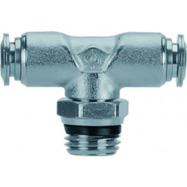 Aignep USA Swivel Branch Tee Stainless Steel 6mm Tube x 1/4" Swift-Fit, Alpha Technologies, Mfr#: 60211X-6-1/4
