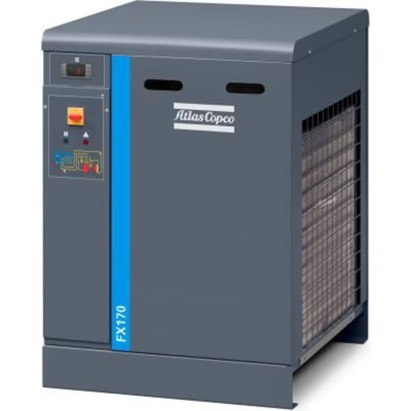 Atlas Copco FX108N Refrigerant Air Dryer, 3 Phase, 400V, 246 CFM, 1 1/2" NPT, Atlas Copco, Mfr#: 8102229367
